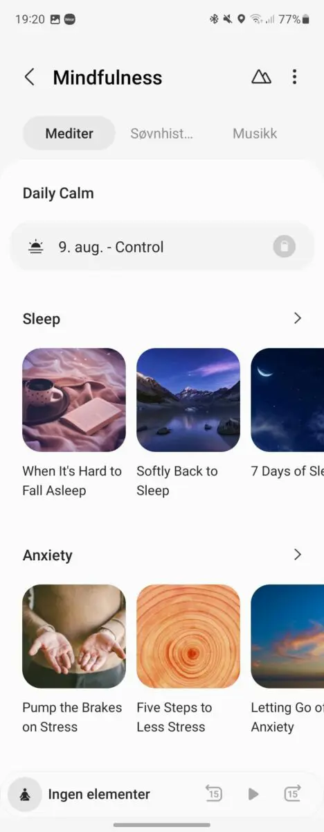 Samsung Health app