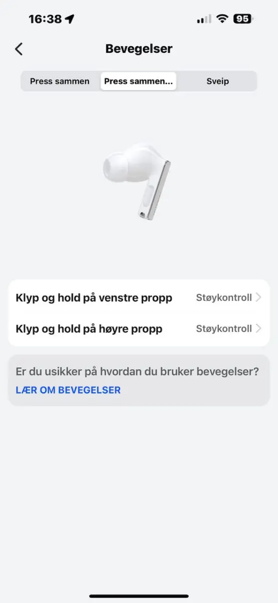 trådløse ørepropper test