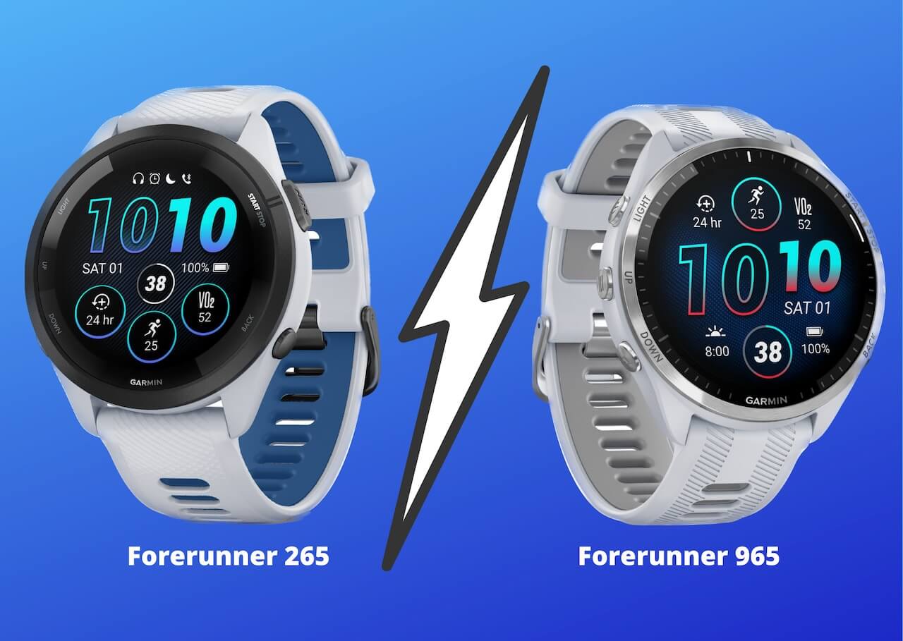 Garmin Forerunner 265 vs. Forerunner 965