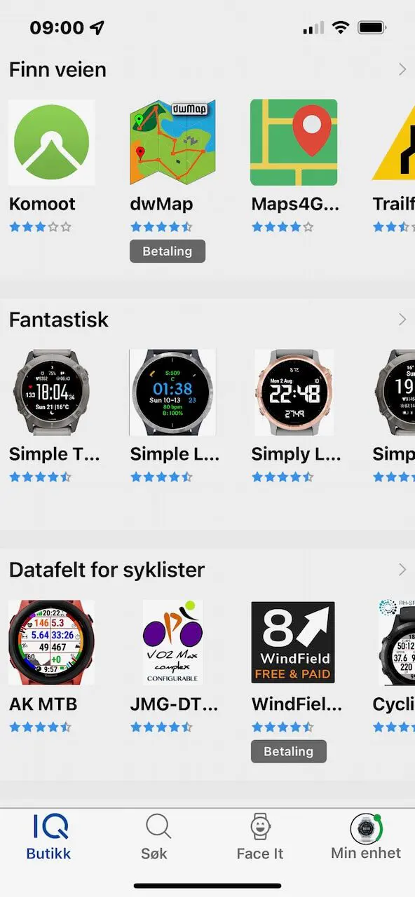 Garmin Fenix 7 - Connect IQ Store