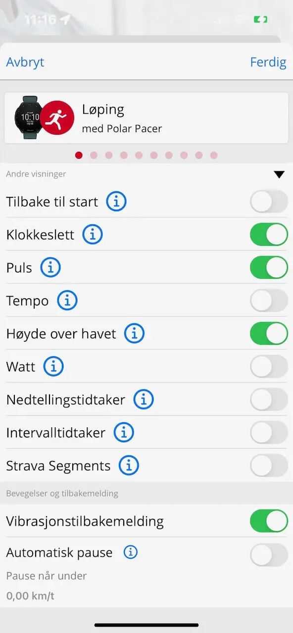 pulsklokke test