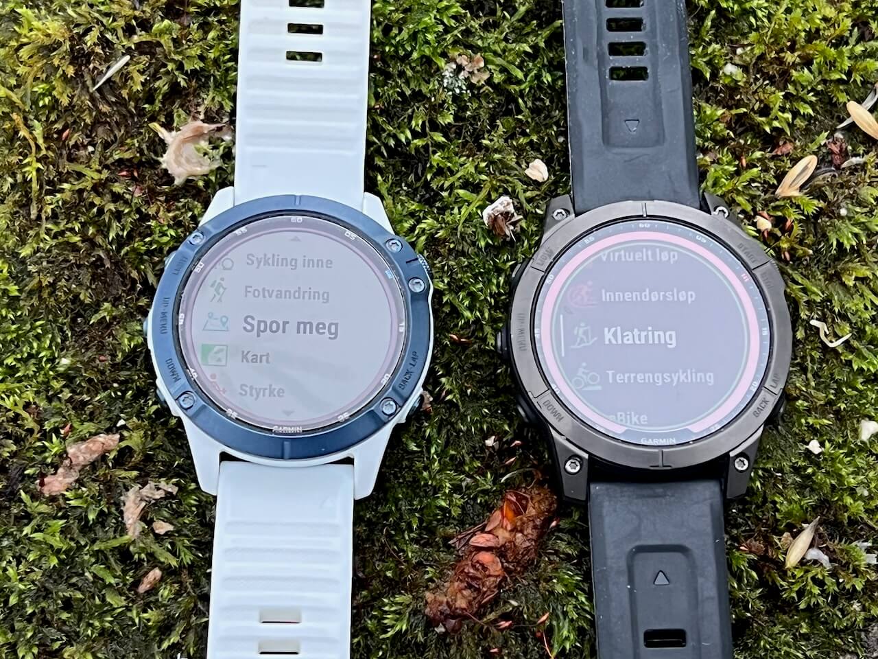 Garmin treningsklokke