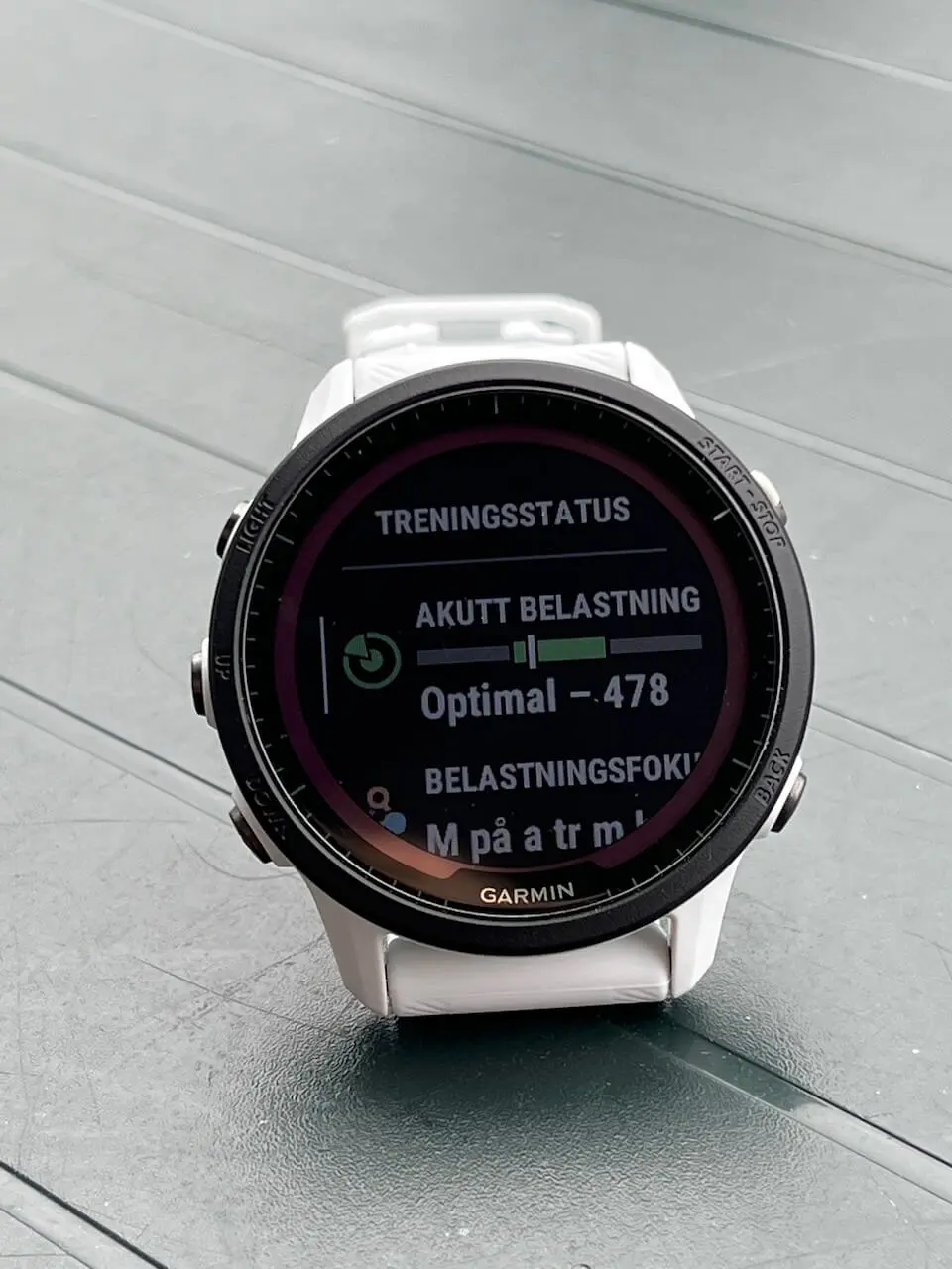 Garmin Akutt belastning