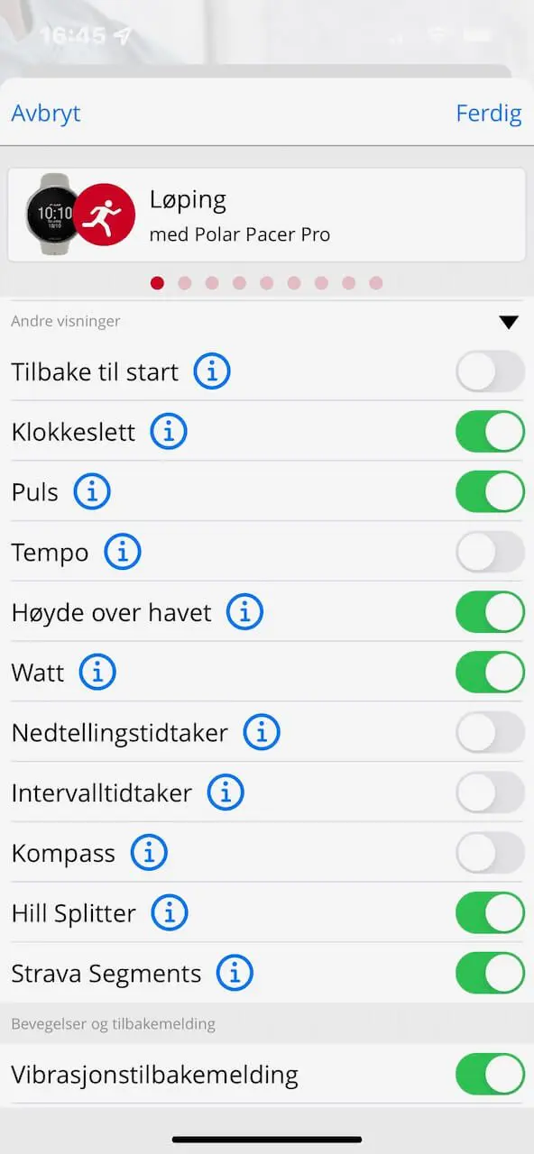 pulsklokke test