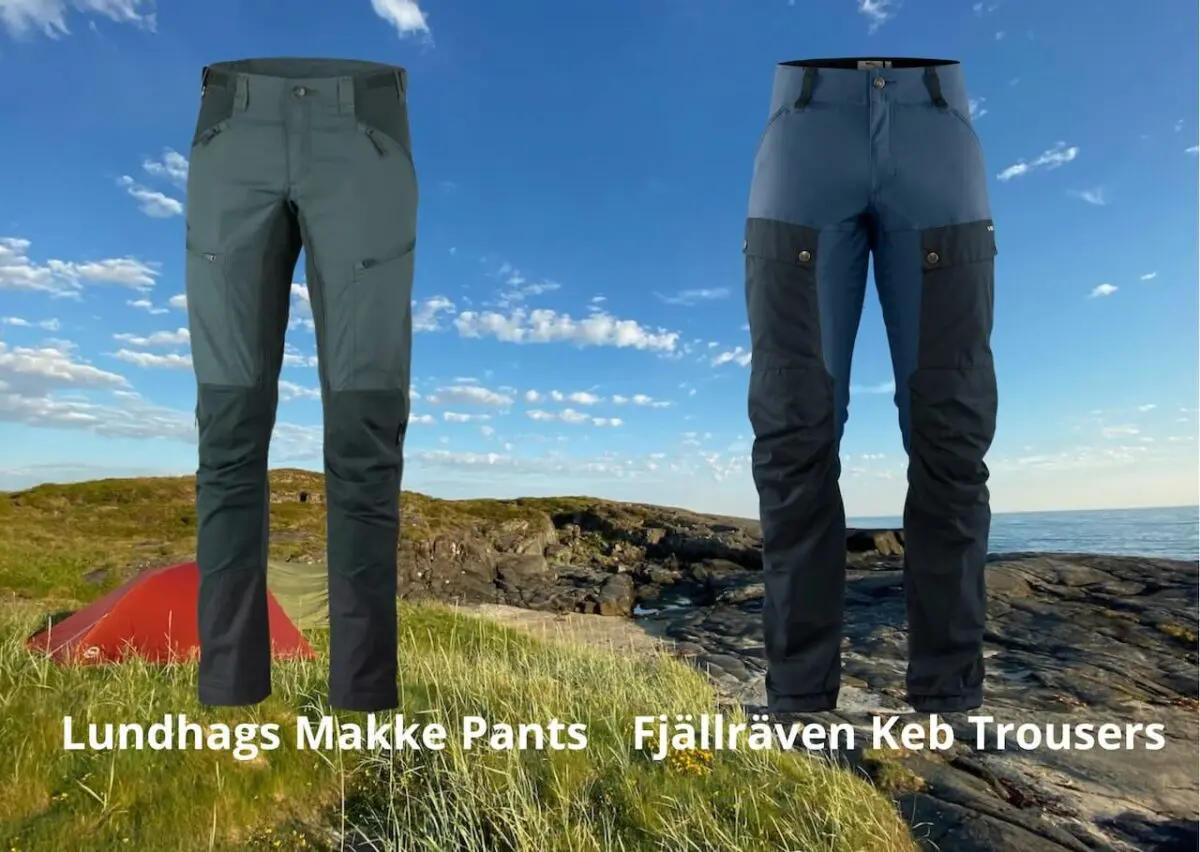 Lundhags Makke Pants vs. Fjällräven Keb Trousers