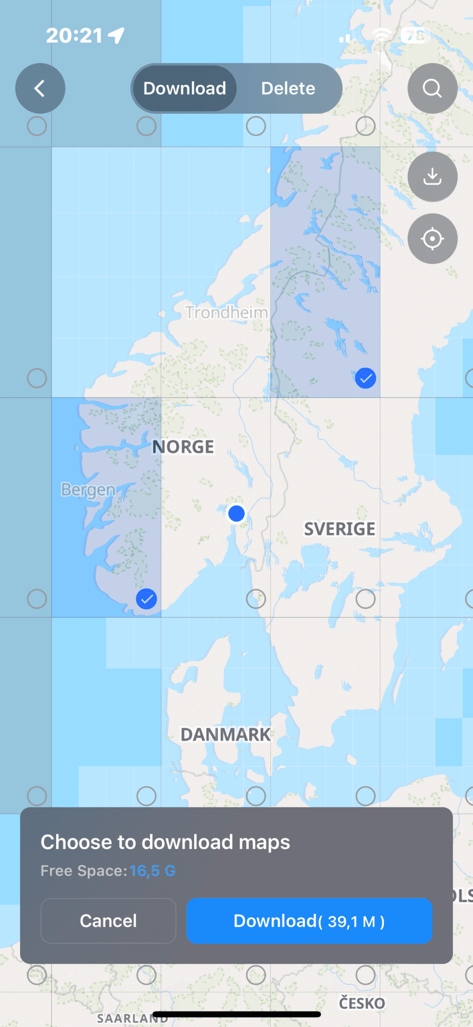 COROS nyhet - Kartbehandling