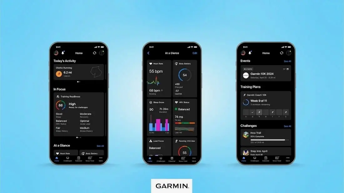 Garmin lanserer ny versjon av Garmin Connect