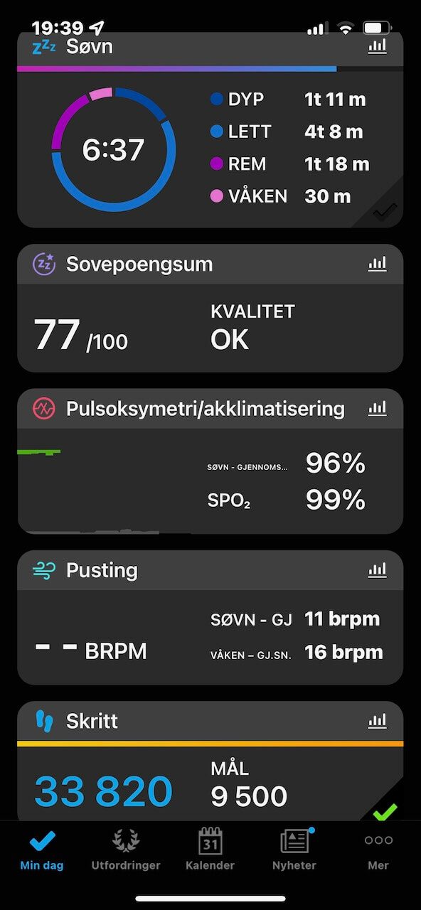 pulsklokke test