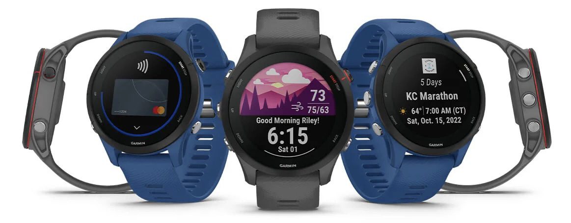 Garmin Forerunner 255 familien