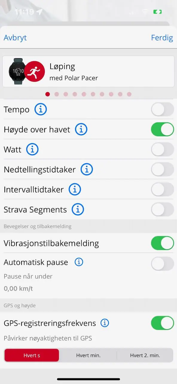 pulsklokke test