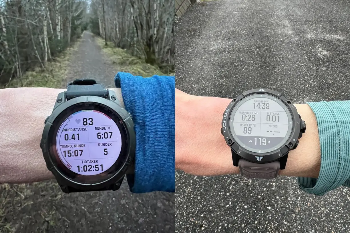 Garmin Fenix 7 vs. COROS VERTIX 2