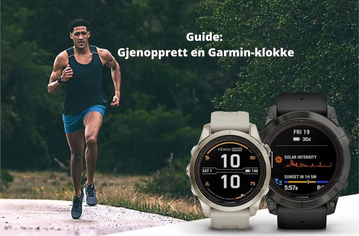 Garmin - reset