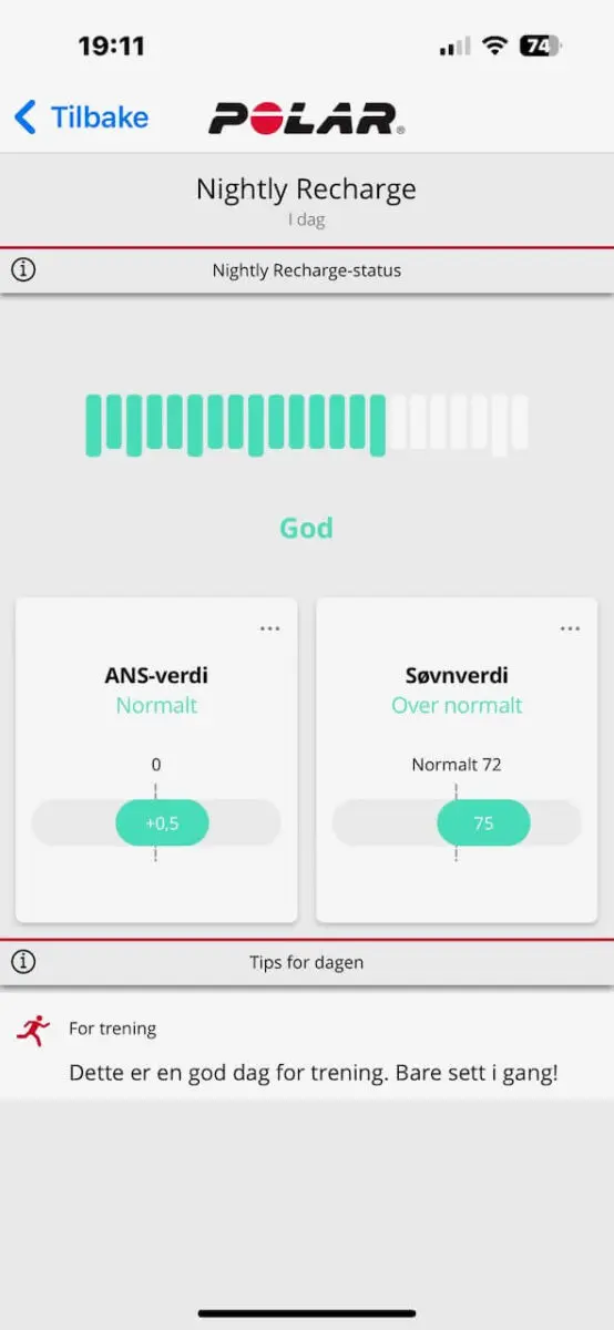 Polar SleepWise