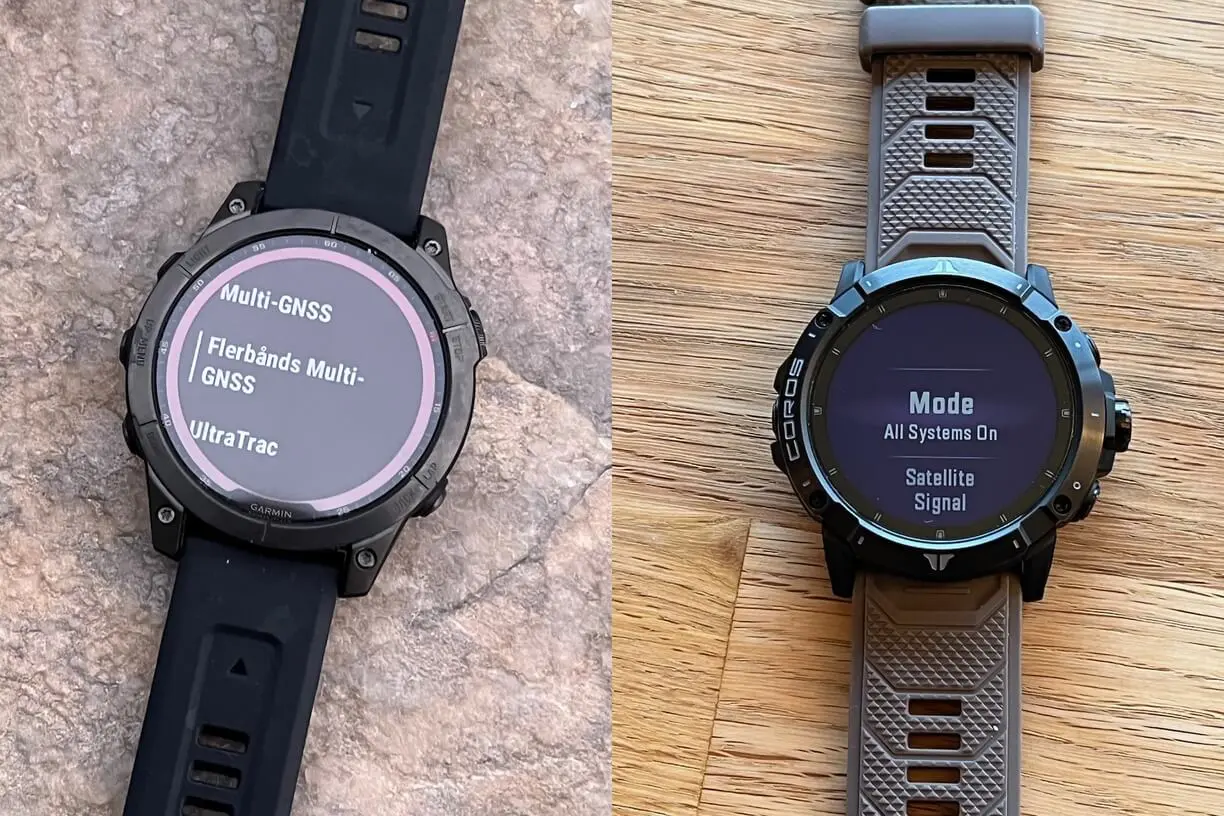 Garmin Fenix 7 vs. COROS VERTIX 2