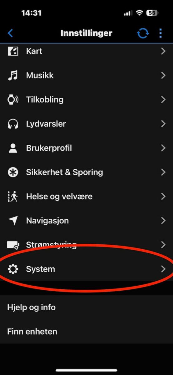 Garmin sikkerhetskopi og gjenoppretting