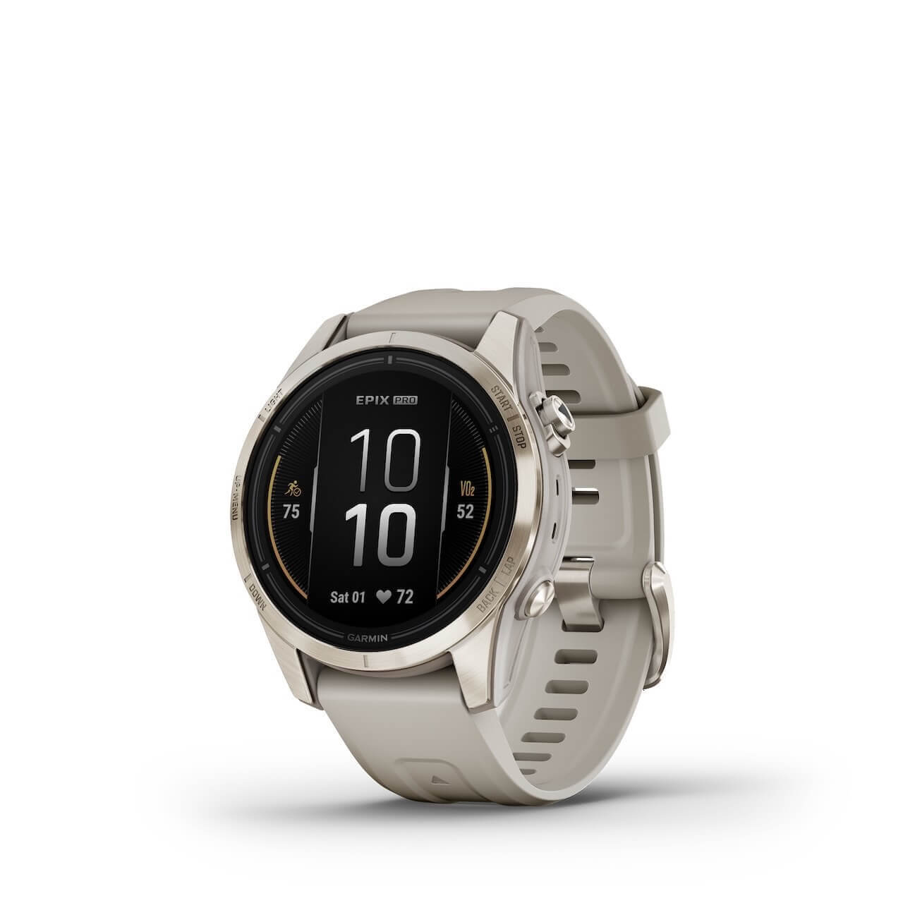 Garmin Epix Pro 42 mm Sapphire Edition - Soft Gold