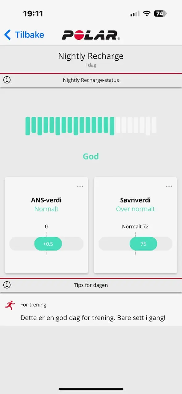 Polar SleepWise