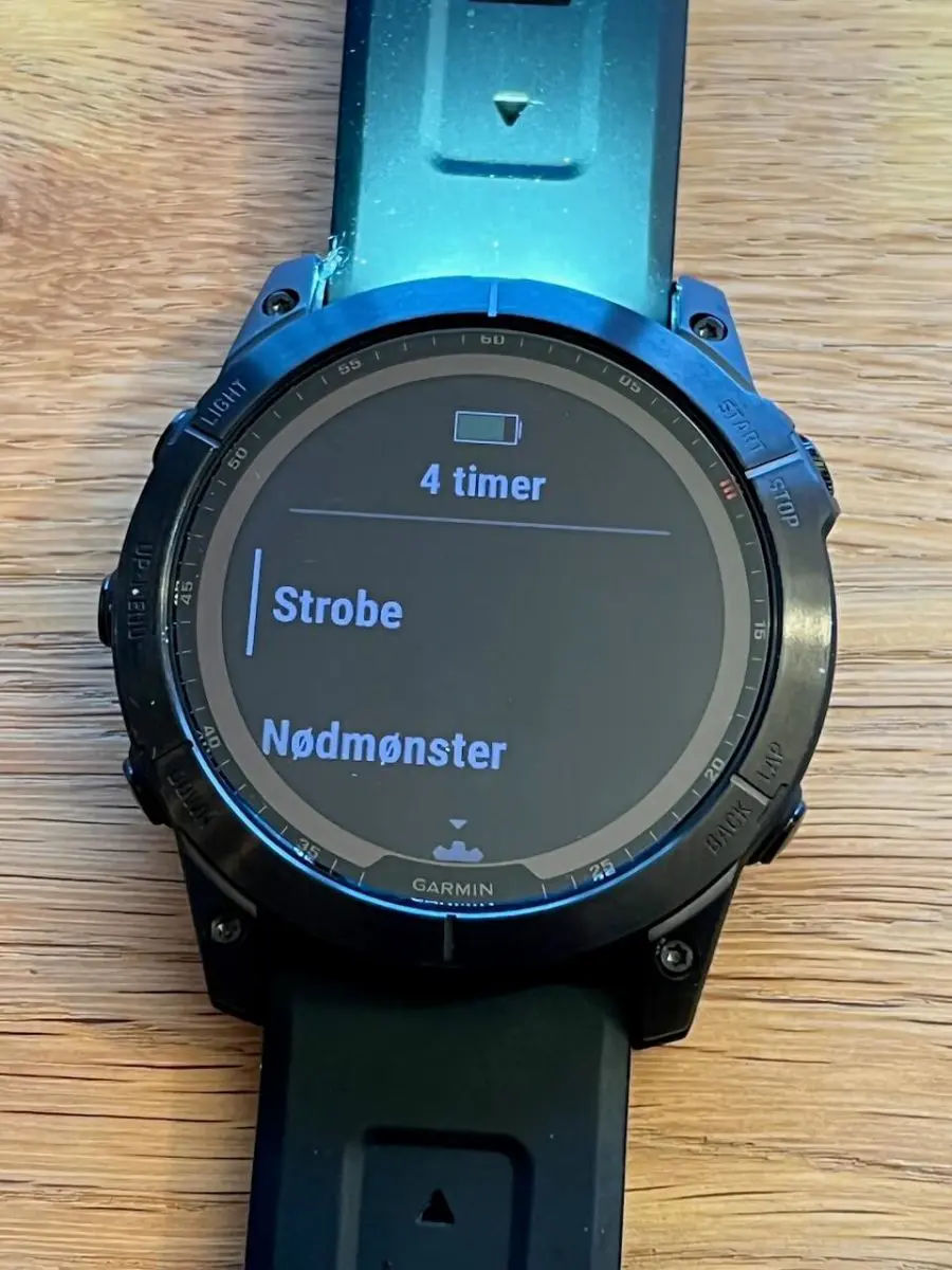 treningsklokke garmin