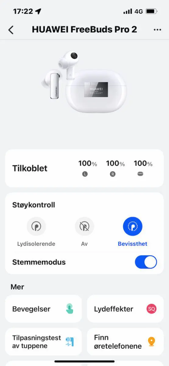 trådløse ørepropper med støydemping