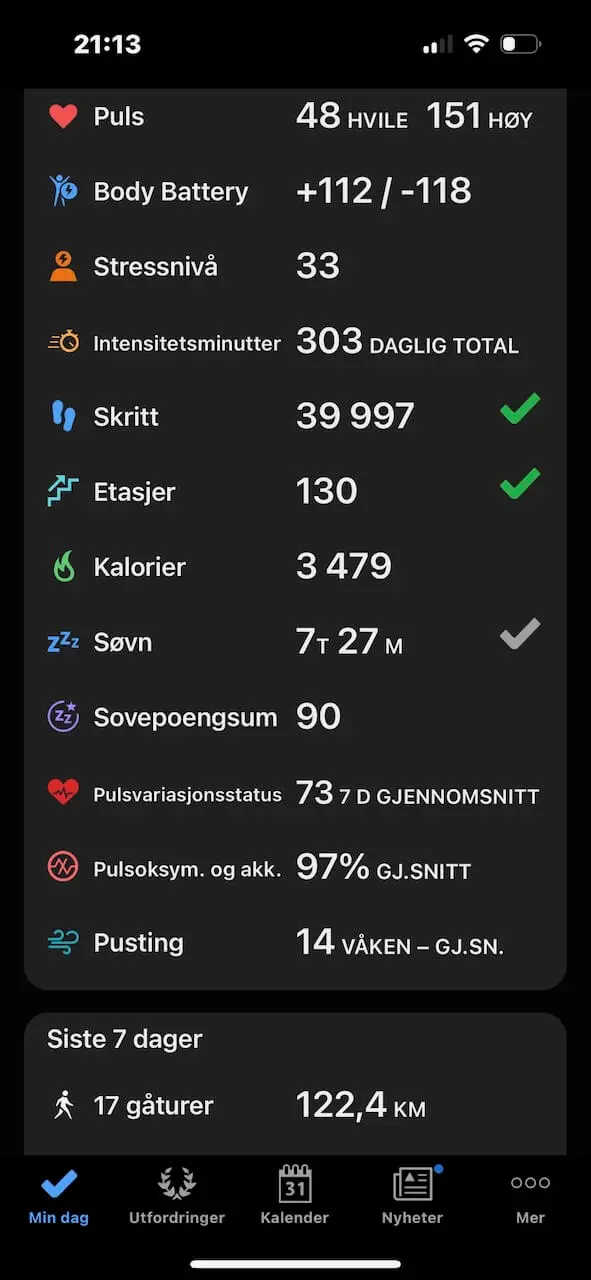 pulsklokke test