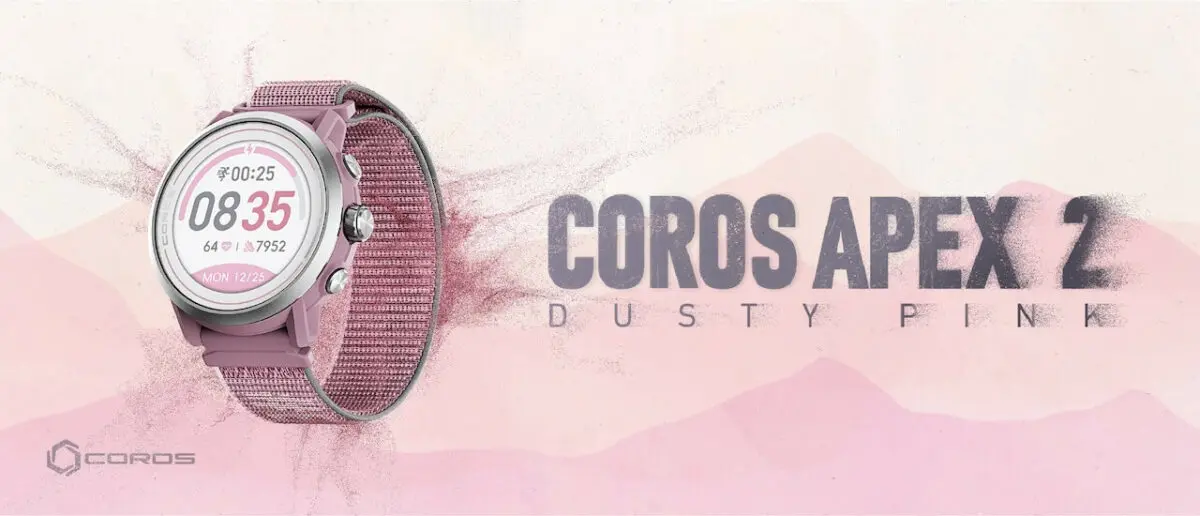 COROS APEX Dusty Pink
