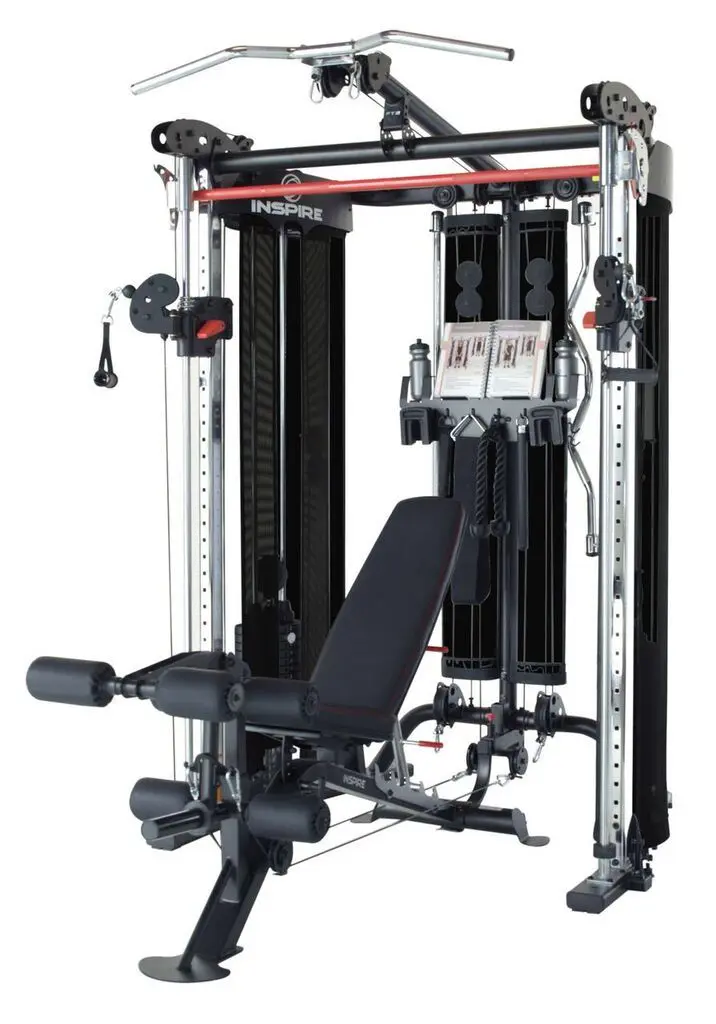 Inspire Fitness FT2 Functional Trainer komplett med benk - multigym