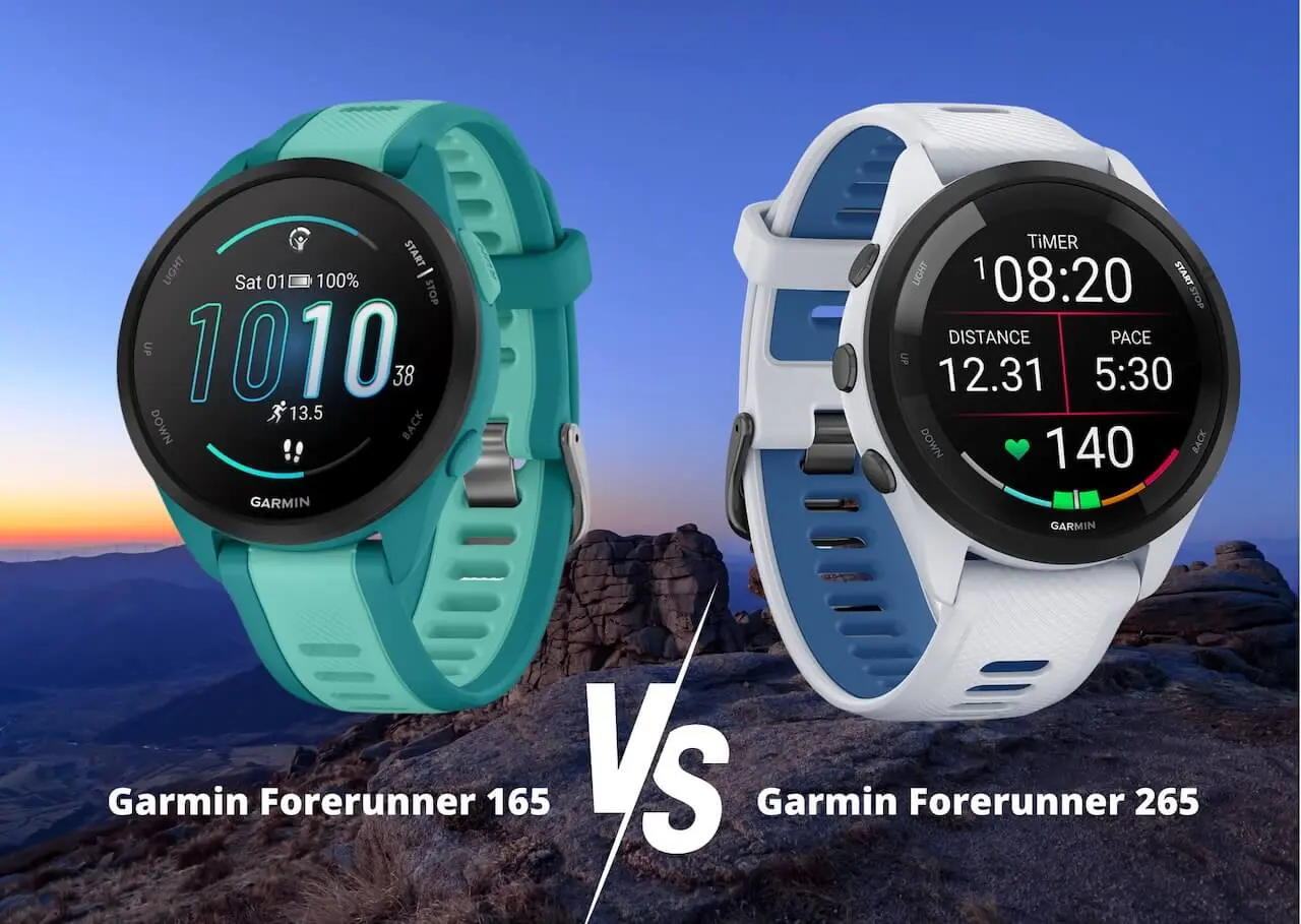 Garmin Forerunner 165 vs. Garmin Forerunner 265