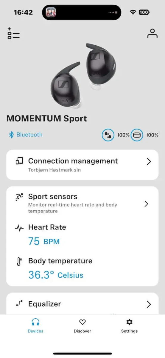 Sennheiser MOMENTUM Sport