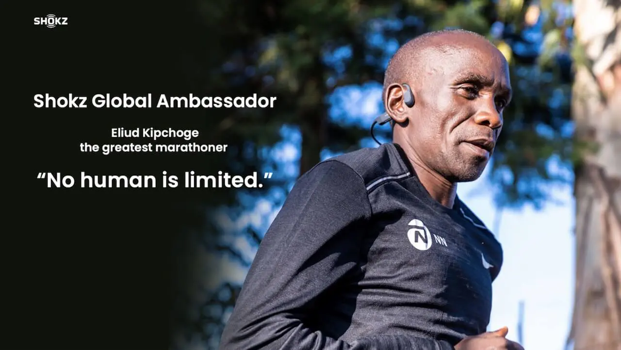 Eliud Kipchoge x Shokz