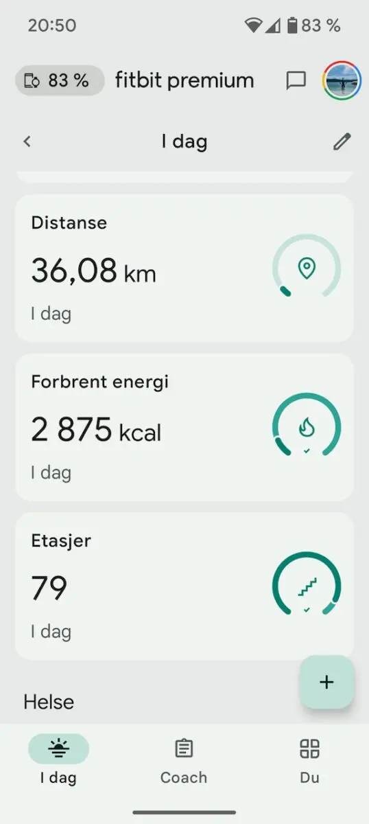 Fitbit helse