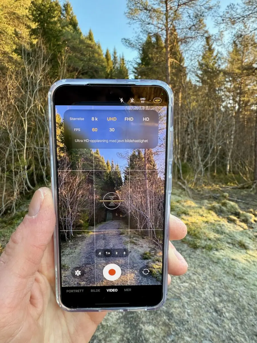 mobiltelefon test