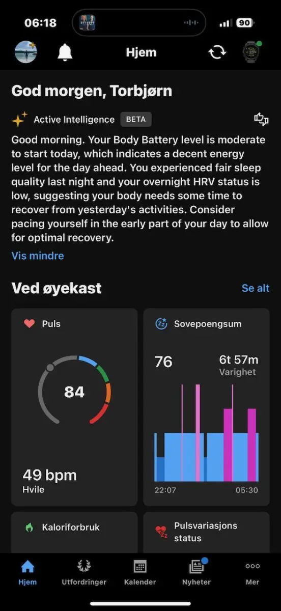 Garmin Connect+