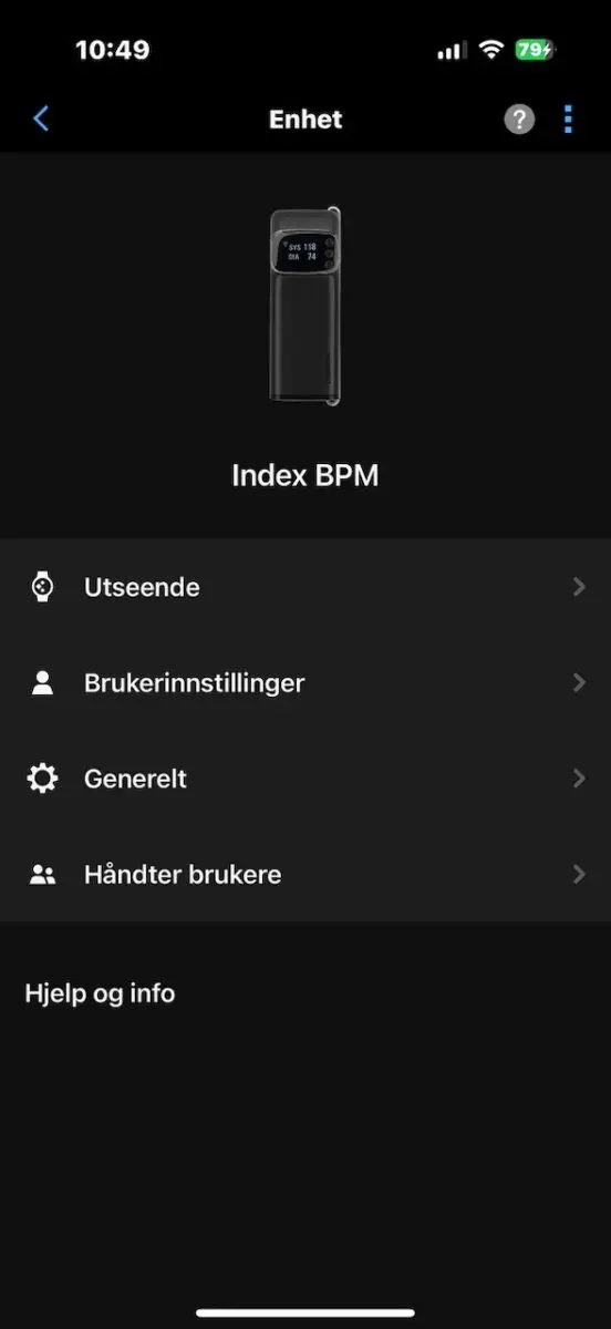 Garmin Index BPM