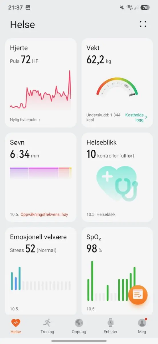 smartklokke test
