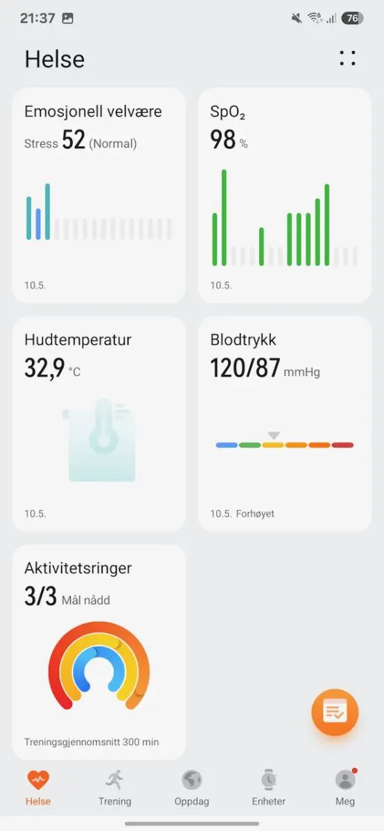 smartklokke test