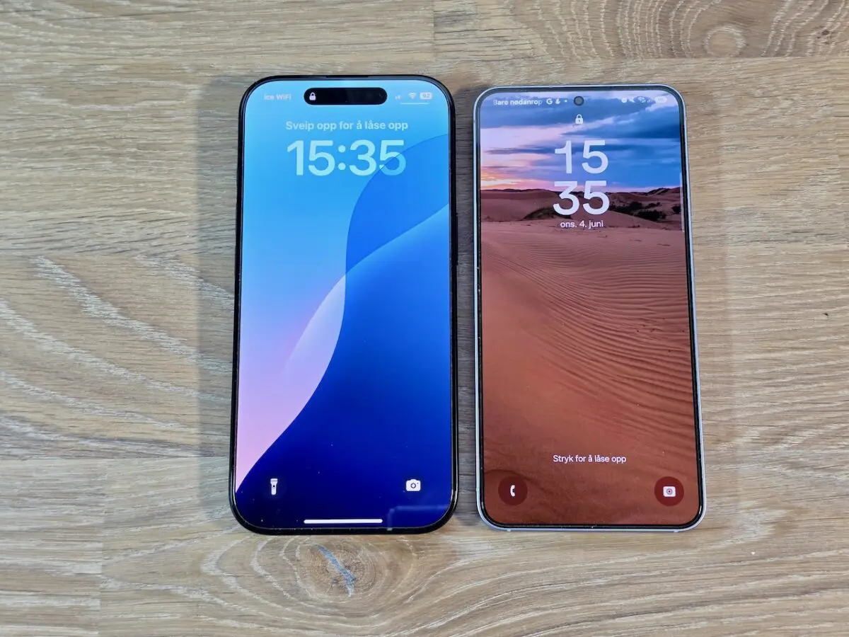 mobiltelefon test