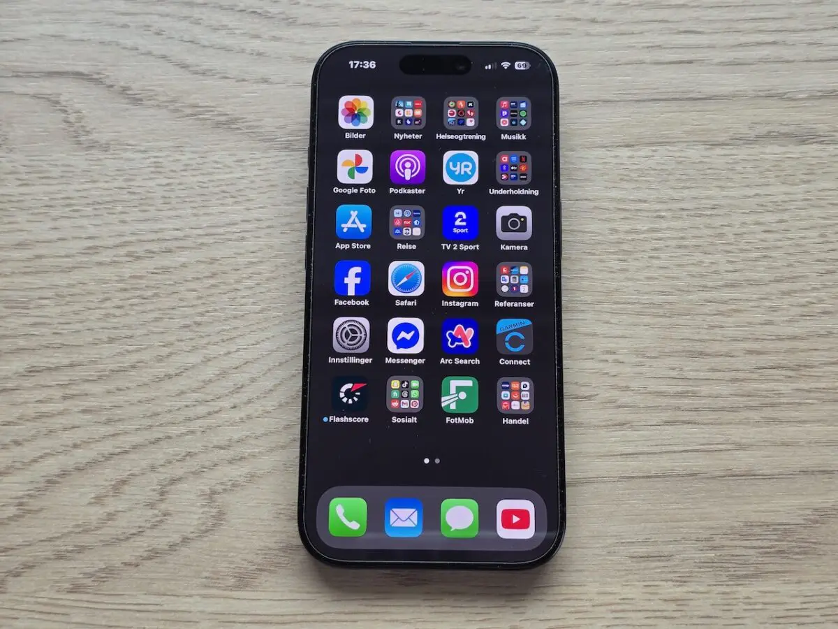 mobiltelefon test