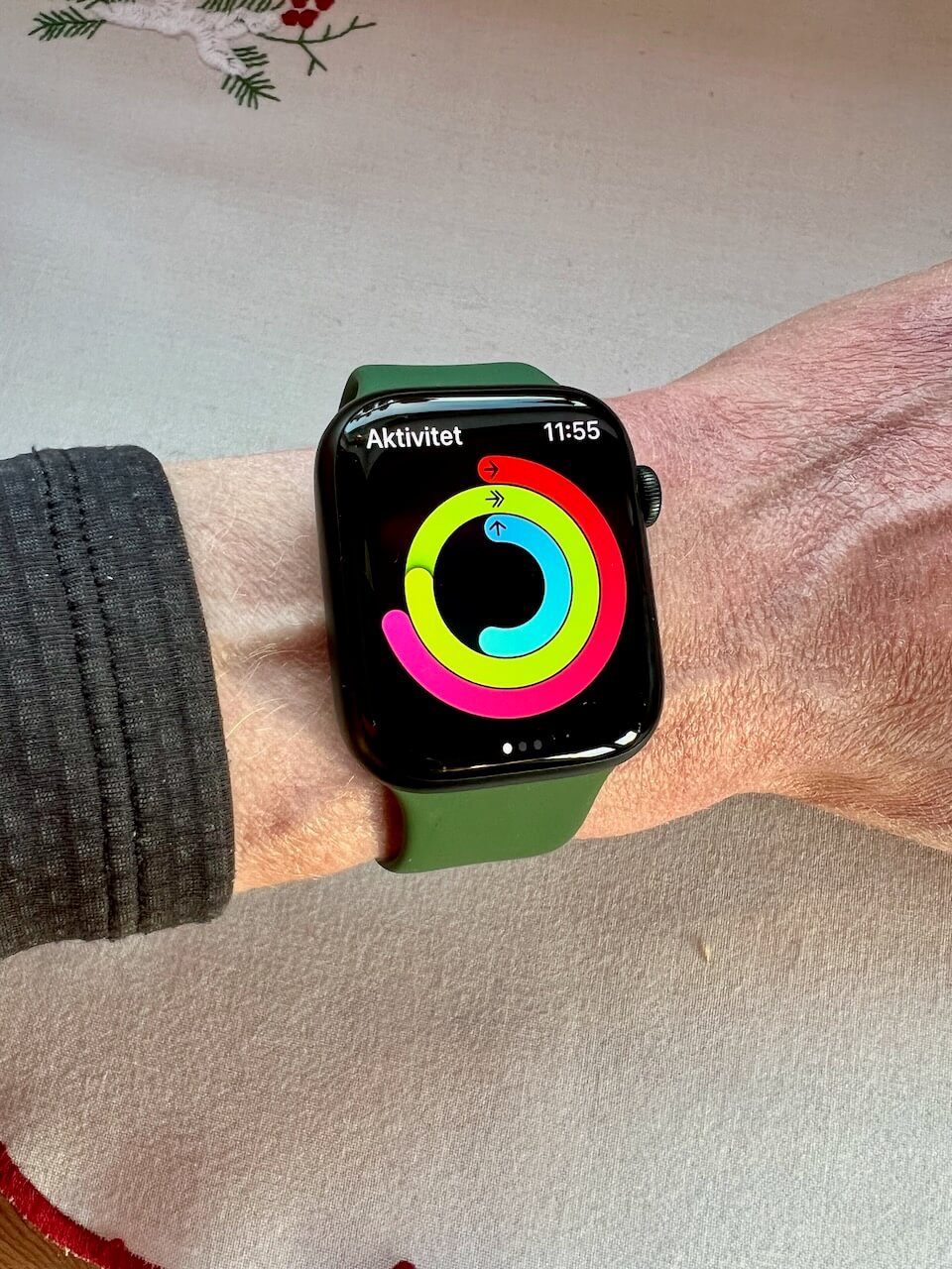 Apple Watch aktivitetsringer