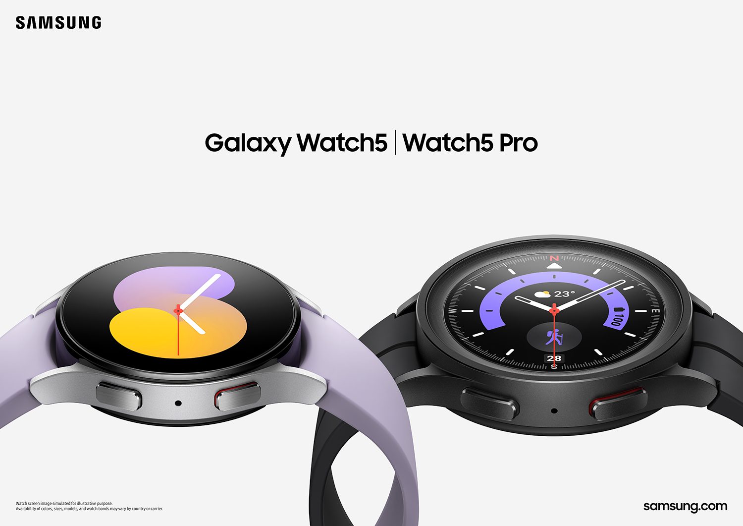 Featured image for “Samsung lanserer Galaxy Watch5 og Watch5 Pro”