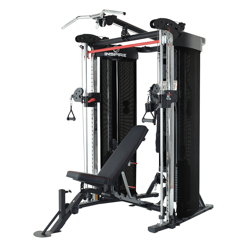 Inspire Fitness FT2 Functional Trainer komplett med benk - multigym