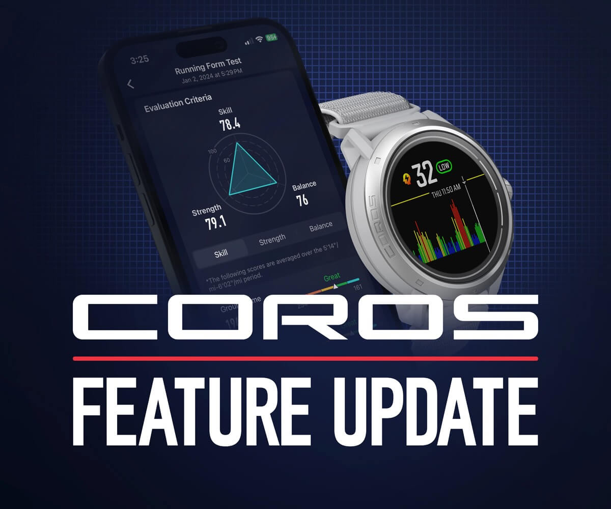 Featured image for “COROS oppdatering gir løpstest, stressovervåkning og velværesjekk”