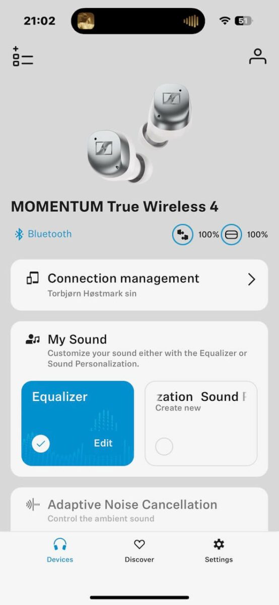 Sennheiser MOMENTUM True Wireless 4