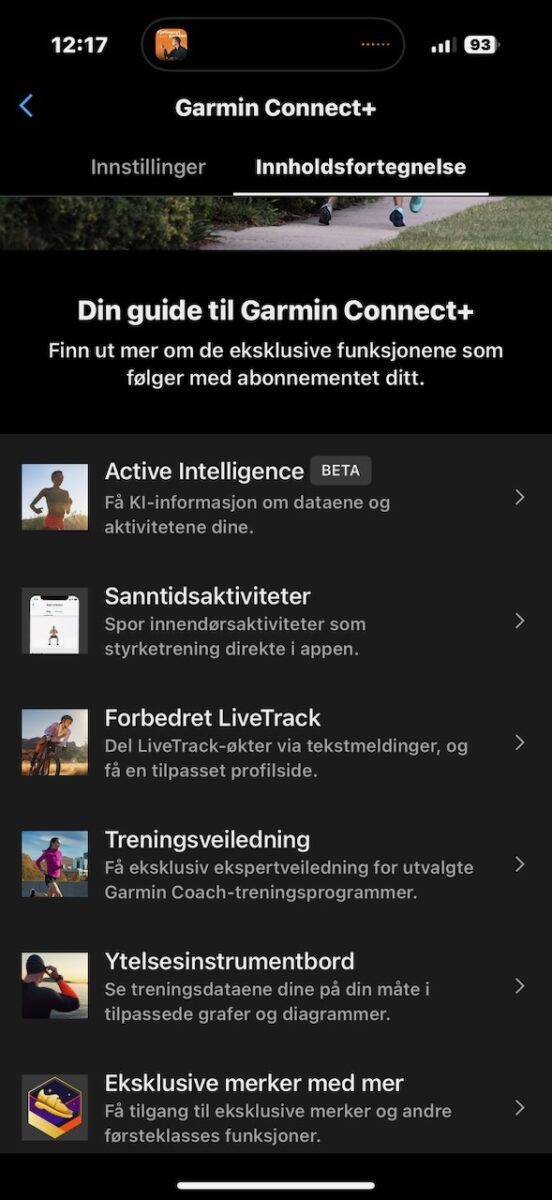 Garmin Connect+: Premium opplevelse for spesielt interesserte